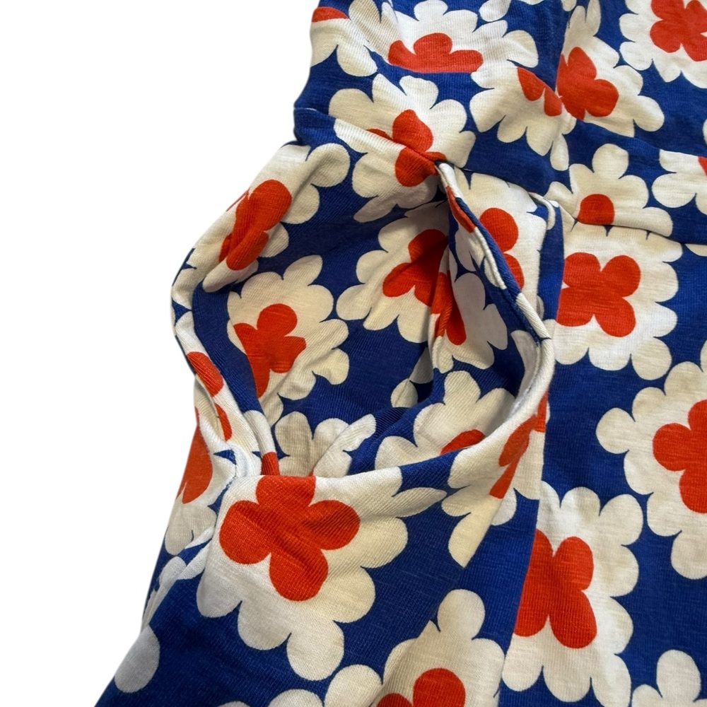 Boden Floral Shift Dress 100% cotton size 6R - Picture 7 of 8
